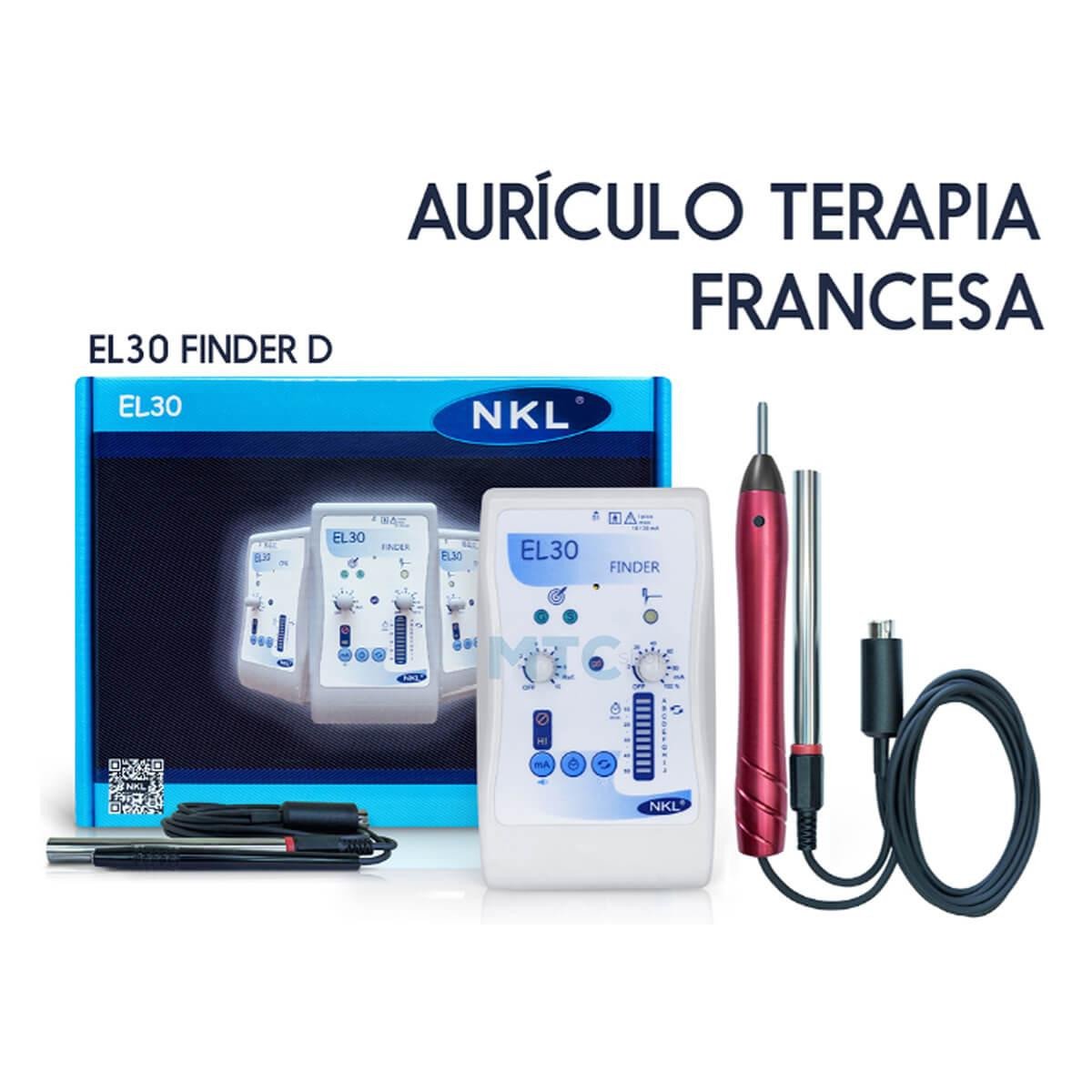 EL30 Finder Eletroestimulador Tabela Aurículo Francesa - NKL