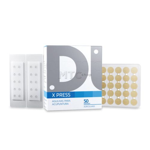 Agulha Auricular - c/Micropore - X PRESS - 50un - DUX